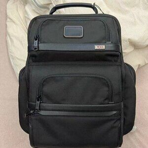 NWT Tumi Alpha 3 Backpack Ballistic Nylon Large Capacity Backpack